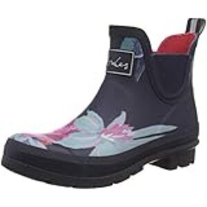 Joules Women's Wellibob Rain Boot - Classic, Practical, and Stylish ladies 6